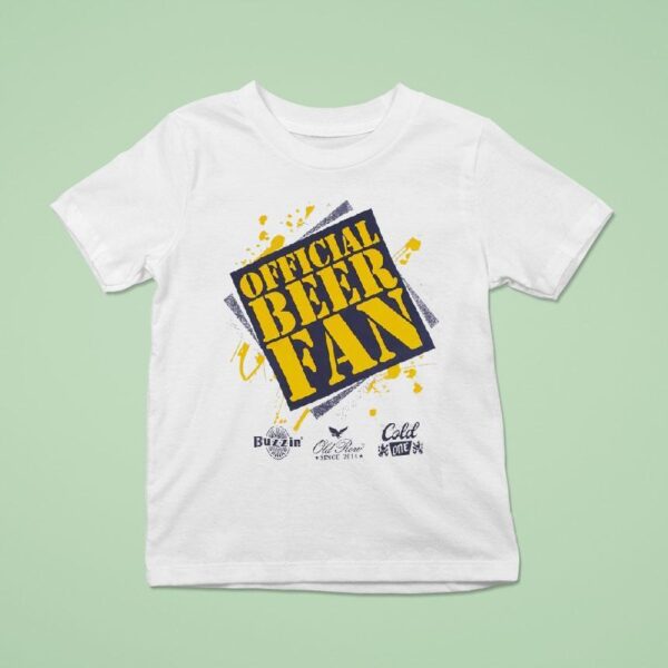 Beer Fan Buzzin Old Row And Cold One Logos T Shirt