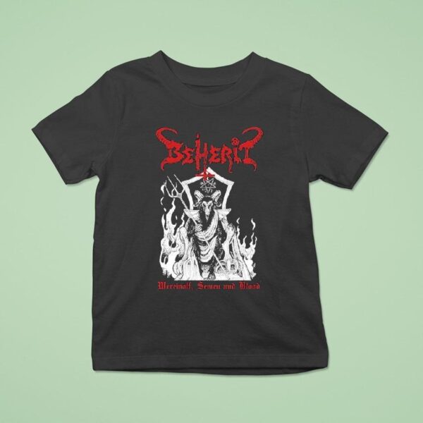 Beherit Werewolf Semen And Blood T Shirt