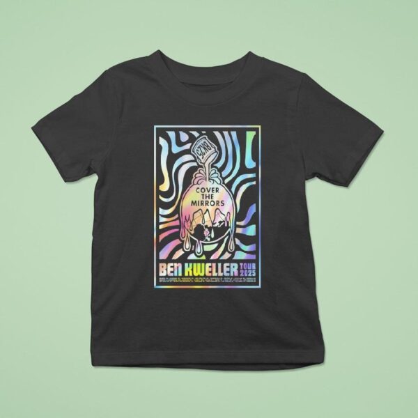 Ben Kweller Cover The Mirrors Tour T Shirt