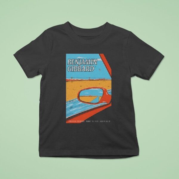 Benjamin Gibbard Ridgefield Playhouse Ridgefield Ct August T Shirt