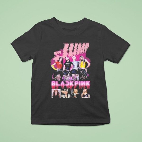 Blackpink Jump Signatures T Shirt