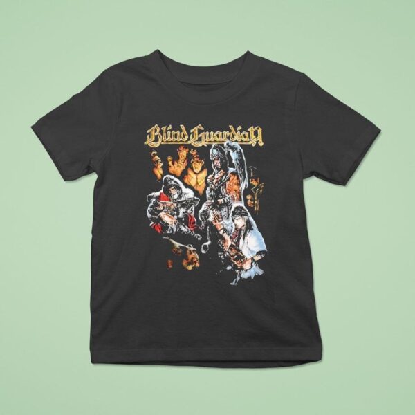 Blind Guardian Tales Somewhere Collage T Shirt