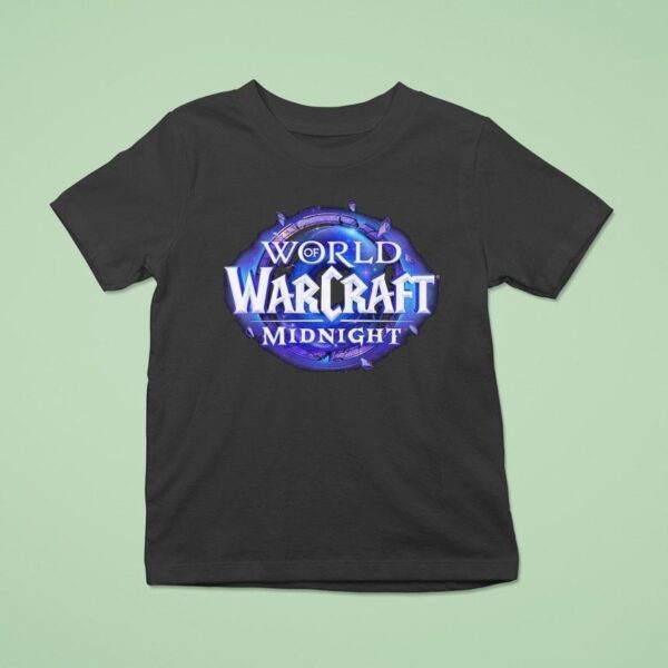 Blizzard World Of Warcraft Midnight Logo T Shirt