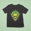 Bonehead Creature Flame Skull T Shirt
