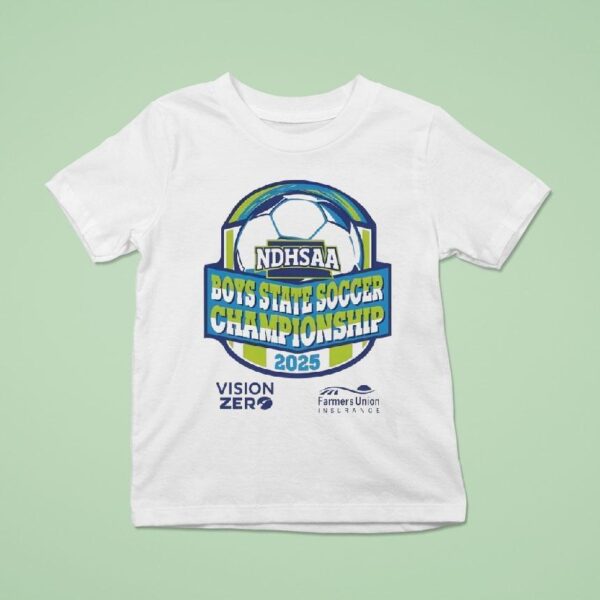 Boys State Soccer Championship Ndhsaa T Shirt