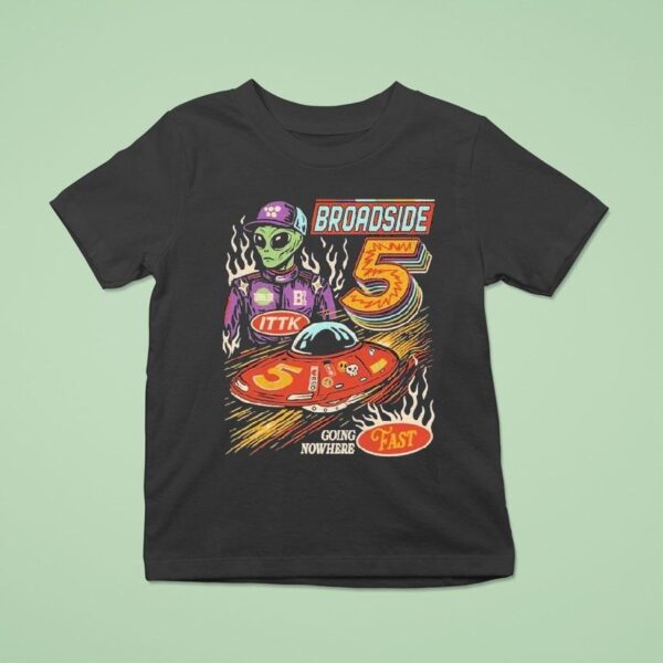 Broadside Nas Star Going Nowhere Fast Alien T Shirt