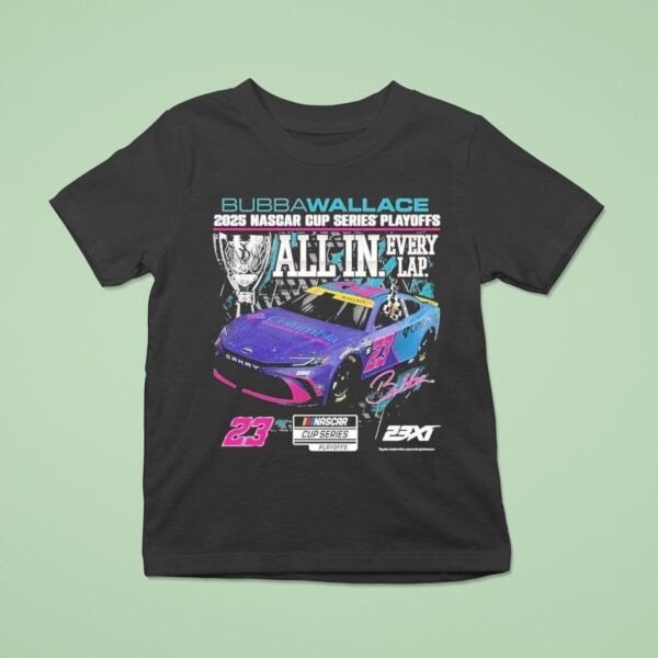 Bubba Wallace Xi Racing Nascar Cup Series Playoffs Columbia T Shirt