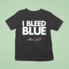 Buffalo Bills I Bleed Blue Connect Life T Shirt
