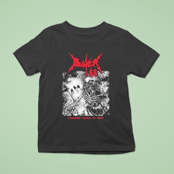 Bunker Chained Down In Dir T Shirt