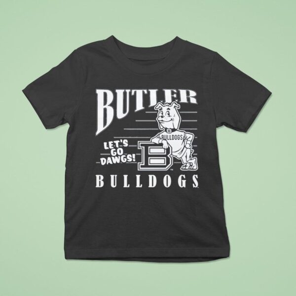 Butler Bulldogs Let S Go Dawgs Masco T Shirt