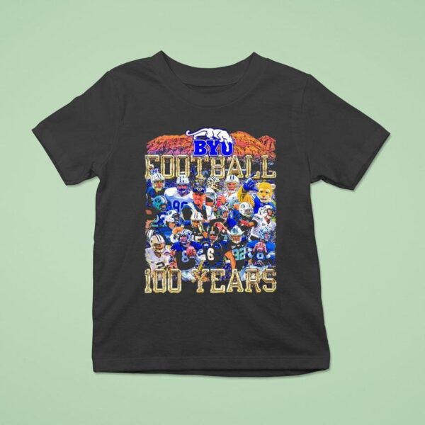 Byu Cougar Football Celebrate Years T Shirt