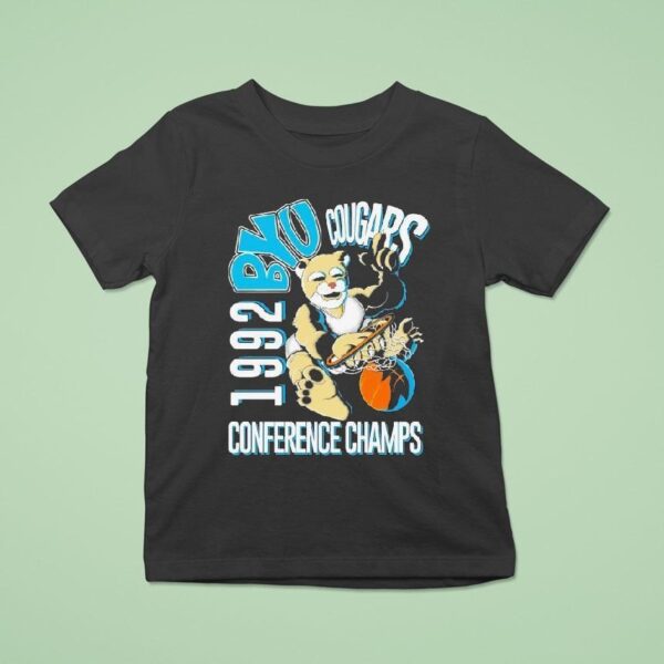 Byu Cougars Conference Champs Masco T Shirt