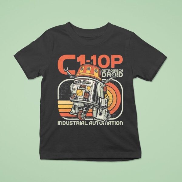 C P Astromech Droid Industrial Automation T Shirt