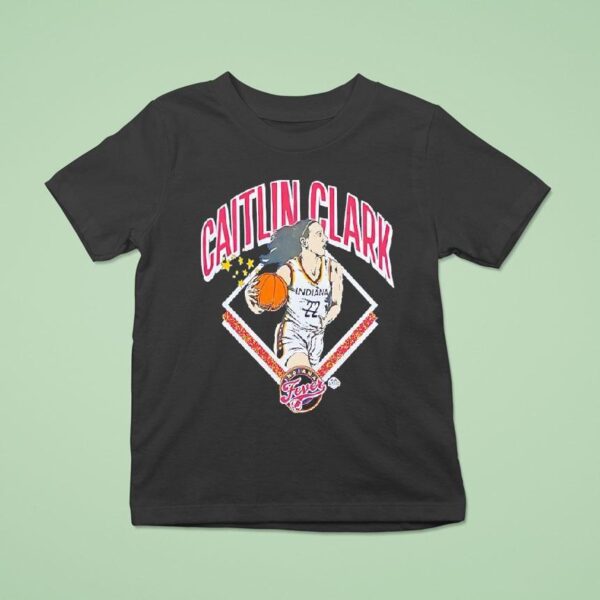 Caitlin Clark Indiana Fever Basketball Cartoon T Shirt