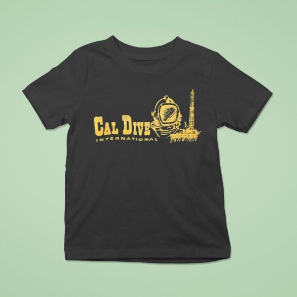 Cal Dive International Vintage T Shirt