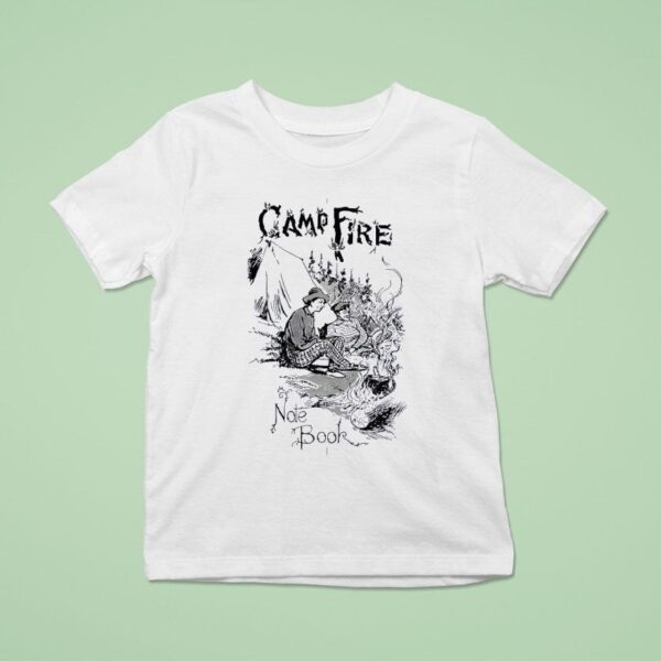 Campfire Notebook T Shirt
