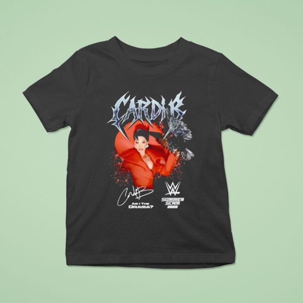 Cardi B Am I The Drama X Summerslam T Shirt