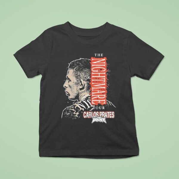 Carlos Prates The Nightmare Tour Full Violence T Shirt