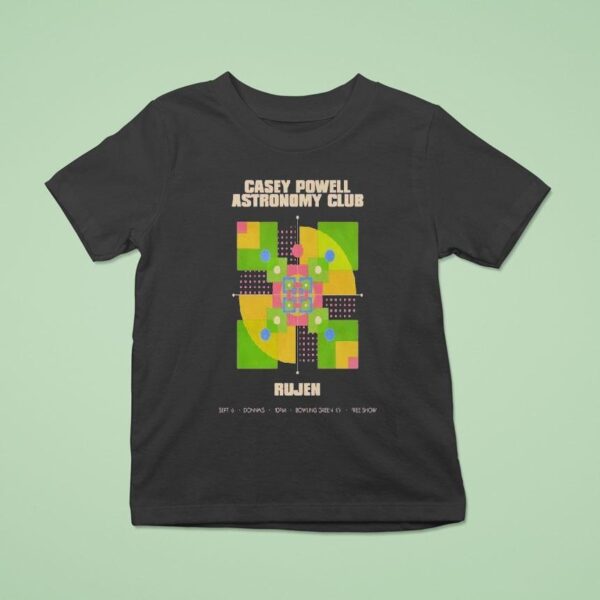 Casey Powell Astronomy Club Sept In Bowling Green Ky T Shirt