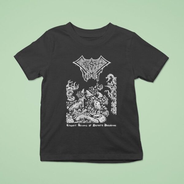 Caustic Vomit Eloquent Requiems Of Necrotic Decadence T Shirt