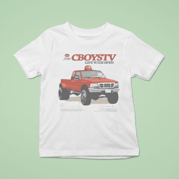 Cboystv Life Wide Open Ranger T Shirt