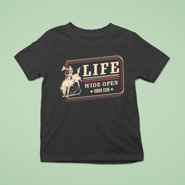 Cboystv Life Wide Open Rodeo Club T Shirt