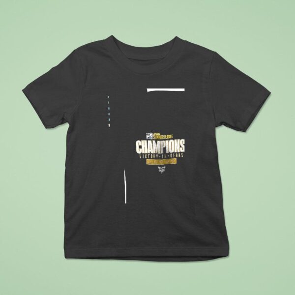 Charlotte Hornets K Summer League Champions Victory In Vegas T Shirt