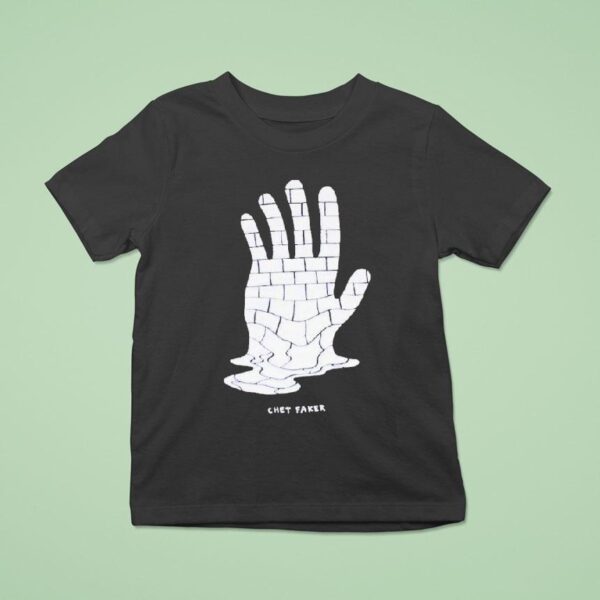 Chet Faker Brick Drip Hand T Shirt