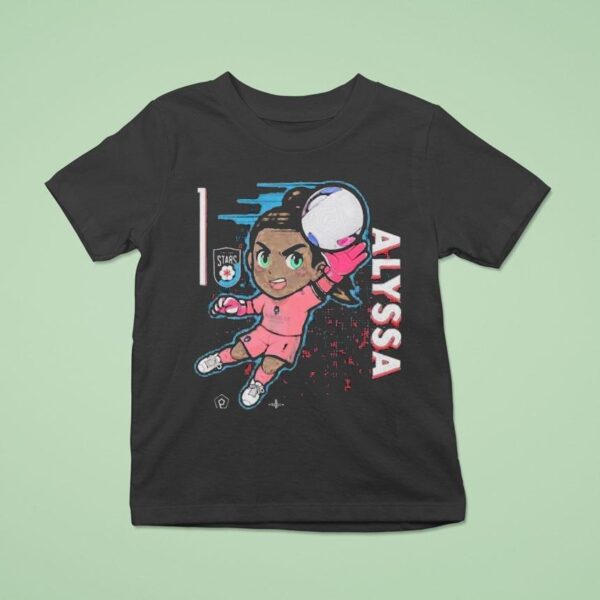 Chicago Stars Alyssa Naeher Caricature T Shirt