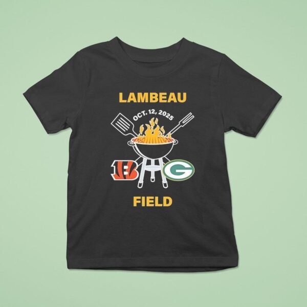 Cincinnati Bengals Vs Green Bay Packers Lambeau Field T Shirt