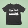 City Skyline Greetings From New York Yankees T Shirt