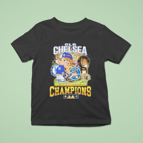 Clb Chelsea Fifa Club World Cup Champion Pee Psg Trophy T Shirt