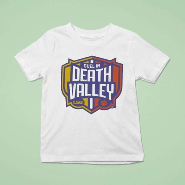 Clemson Tigers Vs Lsu Tigers Champion Duel In Death Valley T Shirt