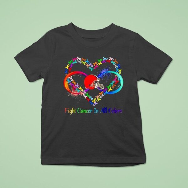 Cleveland Browns Fight Cancer In All Colors Awareness T Shirt
