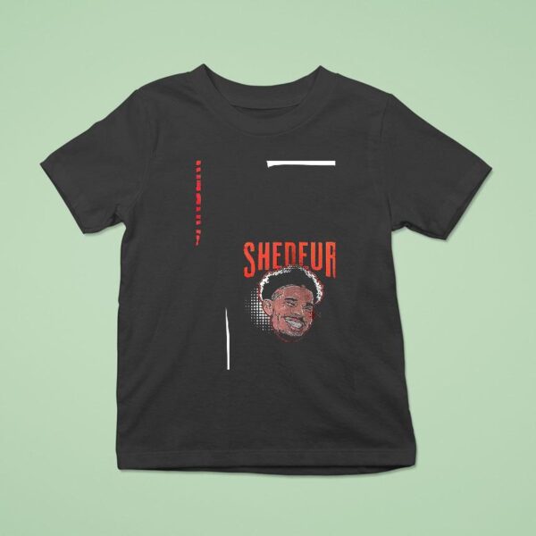 Cleveland Browns Shedeur Sanders Portrait Ar T Shirt