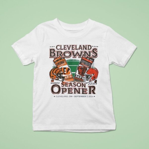Cleveland Browns Vs Cincinnati Bengals Season Opener Nfl T Shirt