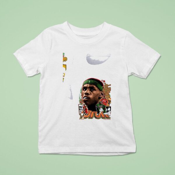 Cleveland Cavaliers Lebron James Skipped College Signature Vintage T Shirt