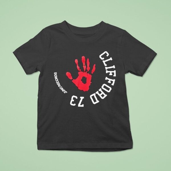 Clifford Juno Records Red Hand T Shirt