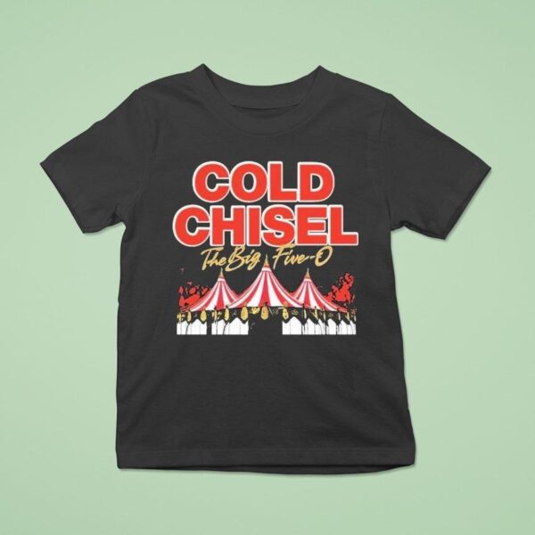 Cold Chisel The Big Five Tour November Victoria Park Herston Brisbane T Shirt