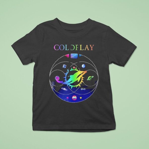 Coldplay X Miami Dolphins Tour T Shirt