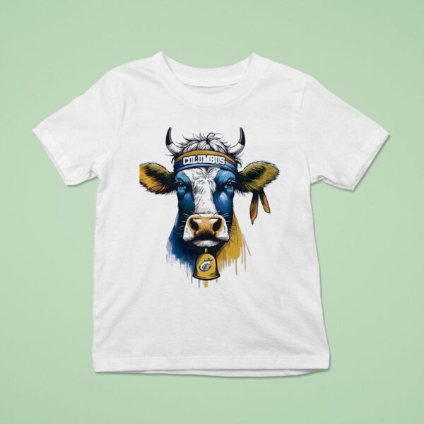 Columbus Clippers Cow Bell T Shirt