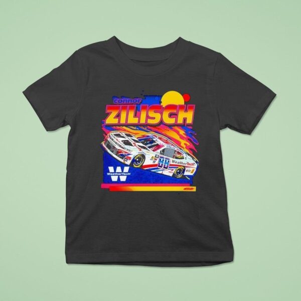 Connor Zilisch Weather Tech Vintage Denim T Shirt