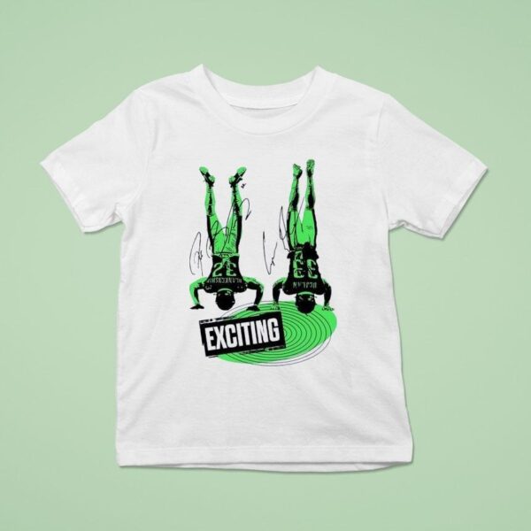 Cooper Dejean And Reed Blakenship Philadelphia Eagles Football Signature T Shirt