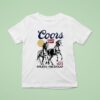 Coors Golden Colorado Horses Since Banque T Shirt