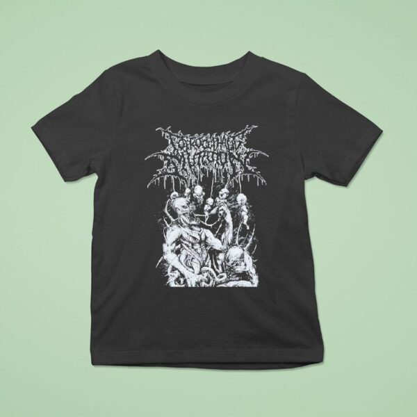 Coprocephalic Mutation Exsanguinated Newborn Devourmen T Shirt