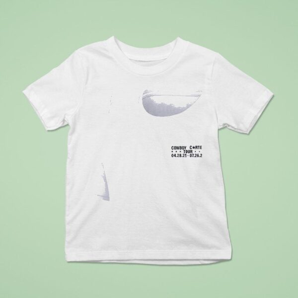 Cowboy Carter Tour Cities Roster T Shirt