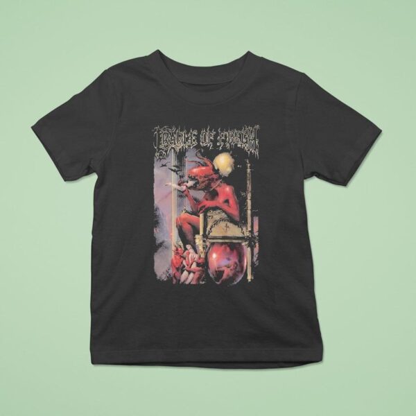 Cradle Of Filth Existence Is Futile Close Up T Shirt
