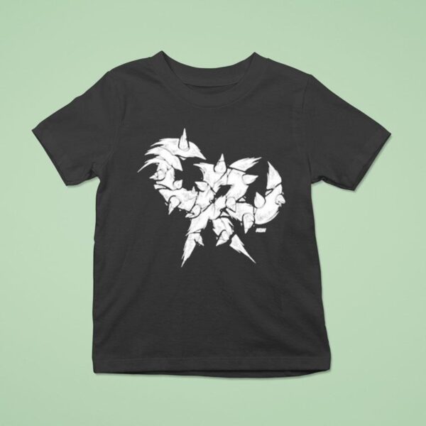 Crazy Ruthless Unhinged Logo T Shirt