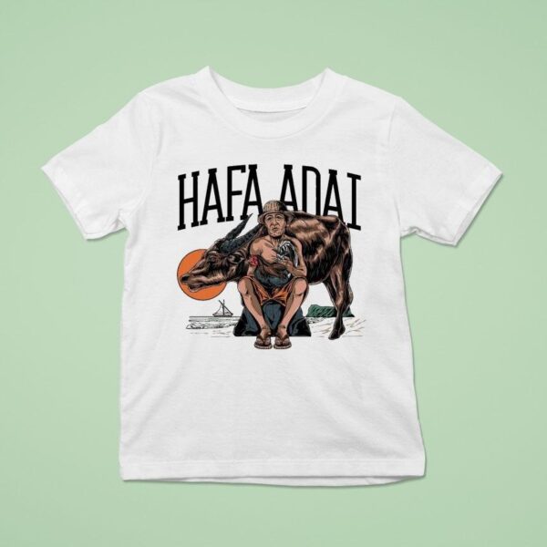 Crowns Guam Hafa Adai Traditions Carabao Car T Shirt