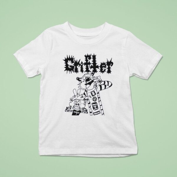 Crust Punk Calvin And Hobbes T Shirt